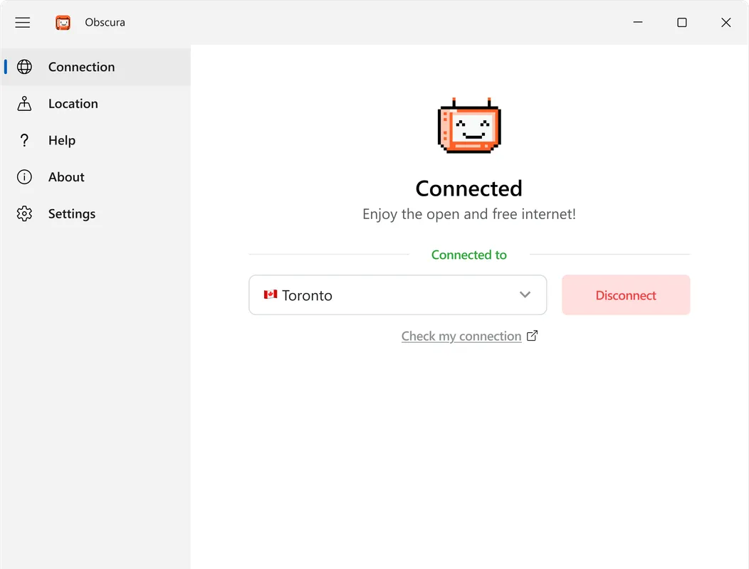Obscura app screenshot